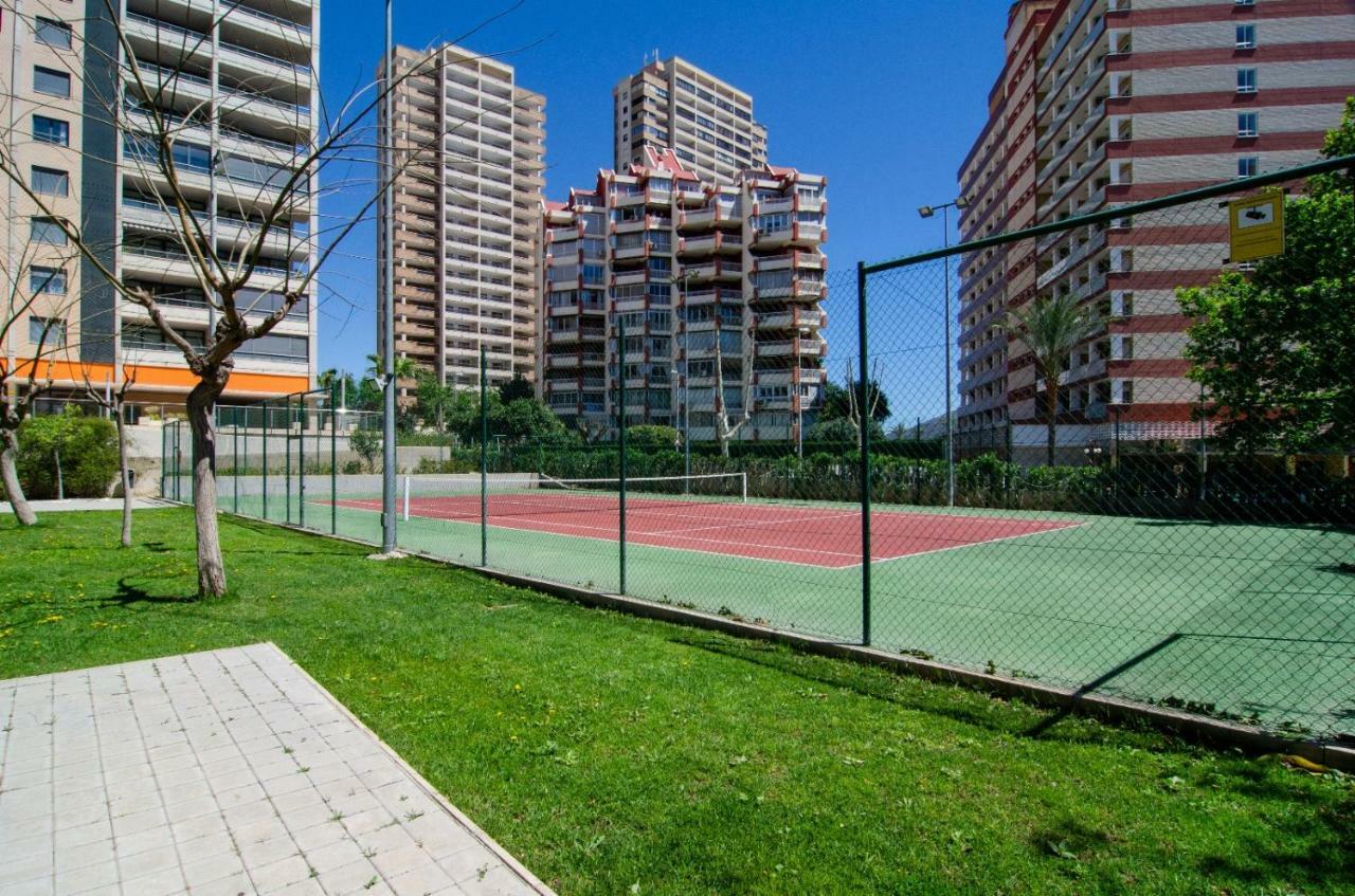 Apartamentos Con Terraza Torre D'Oboe By Renthas Benidorm Luaran gambar